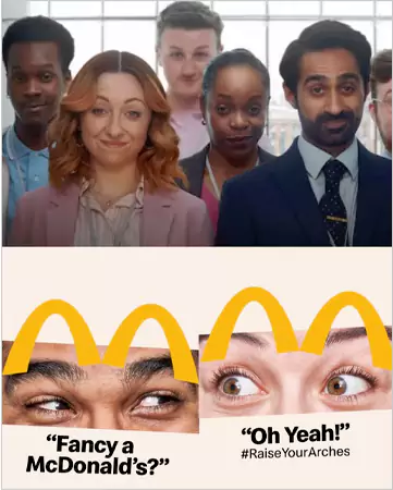 McDonalds Raise Your Arches campaign