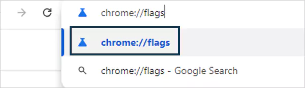 chrome flag search