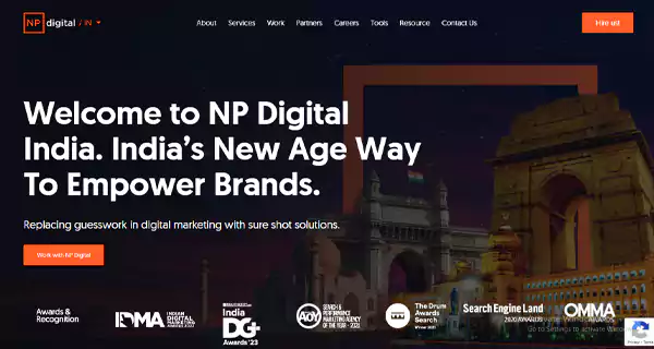 NeilPatel Digital India Homepage