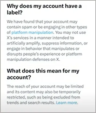 Labelled-account-on-X 