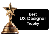 Best UX Designer Trophy