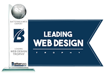 Leading Web Design Trophy