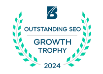 Outstanding SEO Growth Trophy