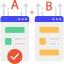 A/B testing